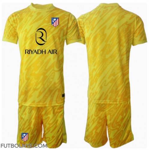 Camiseta Atletico Madrid Portero Tercera Equipación para niños 2024-25 manga corta (+ pantalones cortos)